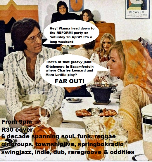 REFORM Sound system flyer 28&nbsp;April