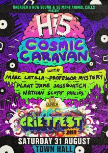 Grietfest Hi5 Cosmic Caravan poster