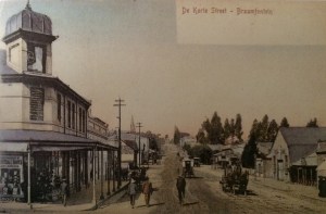 De Korte Street looking west early 1900s