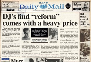 The first REFORM! flyer