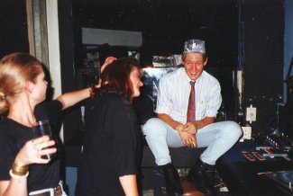 That's me at work from Xmas 1989. Docs and smart short/tie combination was a short-lived phase